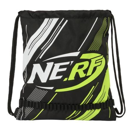 Bolsa Mochila con Cuerdas Nerf Get ready Negro 35 x 40 x 1 cm