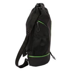 Mochila Saco Infantil Kappa Black Negro 35 x 40 x 1 cm