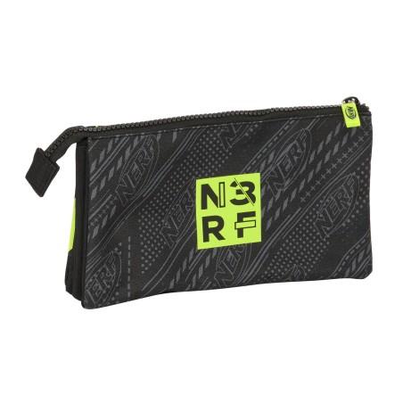 Portatodo Triple Nerf Get ready Negro 22 x 12 x 3 cm