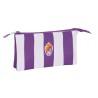 Portatodo Doble Real Valladolid C.F. Morado 22 x 12 x 3 cm