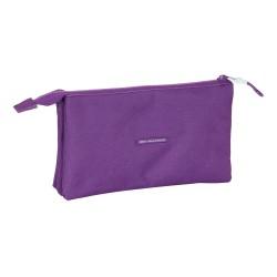 Portatodo Doble Real Valladolid C.F. Morado 22 x 12 x 3 cm