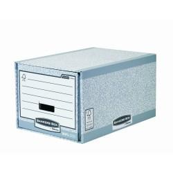 Cajón Archivador Fellowes Bankers Box Gris Cartón Reciclado (31 x 39 x 56,8 cm)