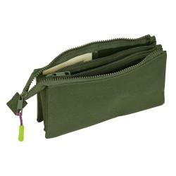 Portatodo Triple Munich Bright khaki Verde 22 x 12 x 3 cm