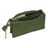 Portatodo Triple Munich Bright khaki Verde 22 x 12 x 3 cm