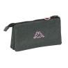 Portatodo Triple Kappa Silver pink Gris 22 x 12 x 3 cm