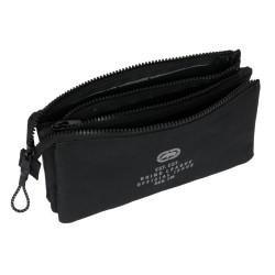 Portatodo Triple Eckō Unltd. Rhino Negro Gris 22 x 12 x 3 cm