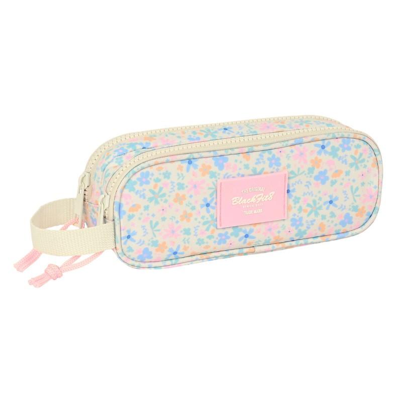 Portatodo Doble BlackFit8 Blossom Multicolor 21 x 8 x 6 cm