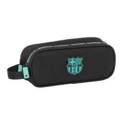 Portatodo Doble F.C. Barcelona Negro 21 x 8 x 6 cm