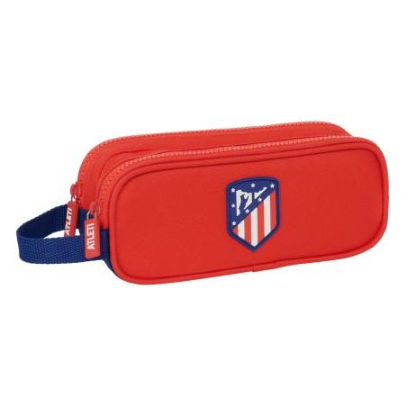 Portatodo Doble Atlético Madrid Azul Rojo 21 x 8 x 6 cm