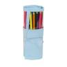 Plumier Glow Lab Cisnes Enrollable Azul 7 x 20 x 7 cm (27 Piezas)