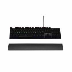 Teclado Bluetooth The G-Lab AZERTY Negro Francés