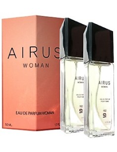 PERFUME DE EQUIVALENCIA PARA MUJER AIRUS WOMAN 2X50 ML