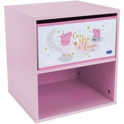 Mesita de Noche Fun House Peppa Pig 36 x 33 x 30 cm