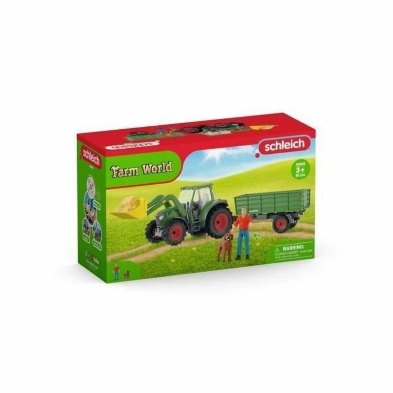 Figura Articulada Schleich Tracteur avec remorque