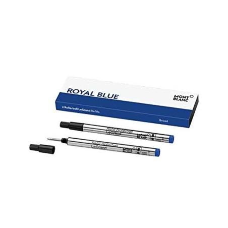 Recambio para bolígrafo Montblanc 128229 Azul (2 Unidades)