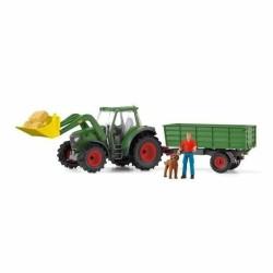 Figura Articulada Schleich Tracteur avec remorque