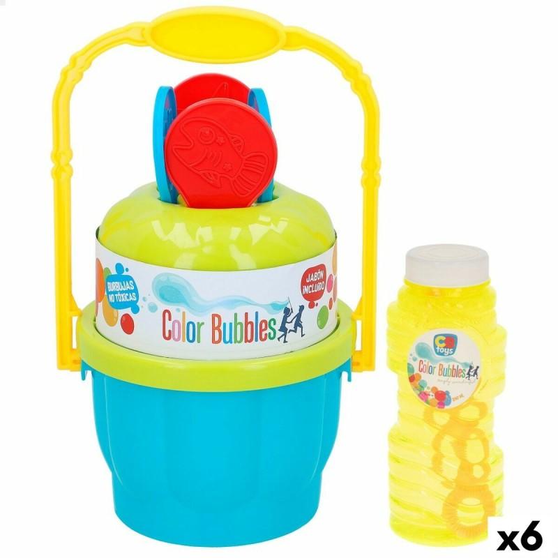 Juego de Pompas de Jabón Colorbaby 240 ml 17,5 x 28 x 13,5 cm (6 Unidades)