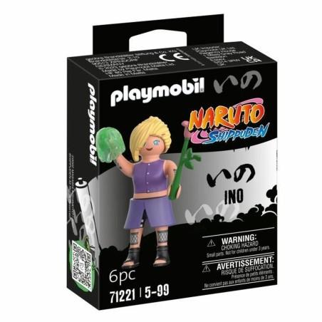 Set de juguetes Playmobil 71221 Naruto Shippuden Plástico 6 Piezas