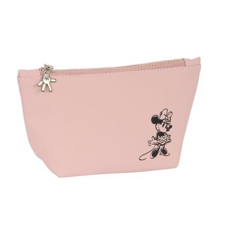 Neceser Escolar Minnie Mouse Misty Rose Rosa 23 x 12 x 8 cm