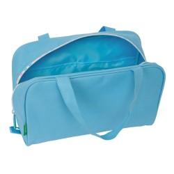 Neceser Escolar Benetton Spring Azul cielo 31 x 14 x 19 cm