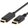 Cable DisplayPort Ewent EC1430 HDMI Negro