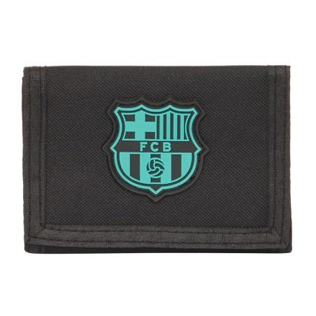 Cartera F.C. Barcelona Negro 12.5 x 9.5 x 1 cm