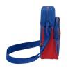 Bolso Bandolera F.C. Barcelona Azul Granate 16 x 22 x 6 cm