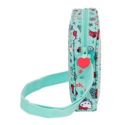 Bolso Bandolera Hello Kitty Sea lovers Turquesa 16 x 18 x 4 cm