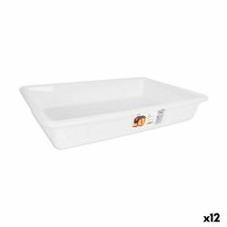 Cubeta Dem Bob Blanco 8,6 L 50 x 34 x 8 cm (12 Unidades)