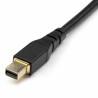 Cable DisplayPort Mini a DisplayPort Startech DP14MDPMM1MB         Negro