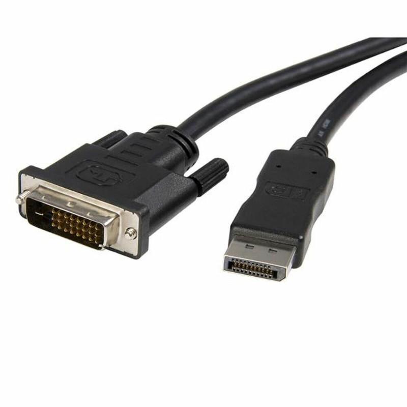 Cable DisplayPort a DVI Startech DP2DVIMM10           Negro