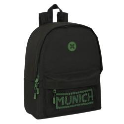 Mochila para Portátil Munich Caviar Negro 31 x 40 x 16 cm