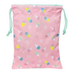 Portameriendas Peppa Pig Ice cream Saco 20 x 25 x 1 cm Rosa Menta