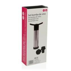 Bomba de Vacío y Tapones para Vino Versa VS-21220044