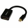 Adaptador Mini DisplayPort a DisplayPort Startech MDP2DPMF6IN          Negro