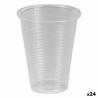 Set de vasos reutilizables Algon Transparente 25 Piezas 200 ml (24 Unidades)