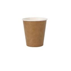 Set de Vasos Algon Desechables papel kraft 20 Piezas 120 ml (24 Unidades)