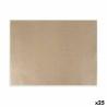 Set de salvamanteles Algon Desechables papel kraft 60 Piezas 30 x 40 cm (25 Unidades)