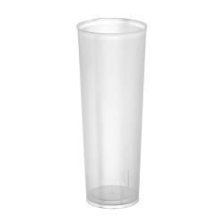 Set de vasos reutilizables Algon De tubo Transparente 6 Piezas 300 ml (70 unidades)