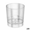 Set de Vasos de Chupito Algon Reutilizable Transparente 10 Piezas 35 ml (50 Unidades)