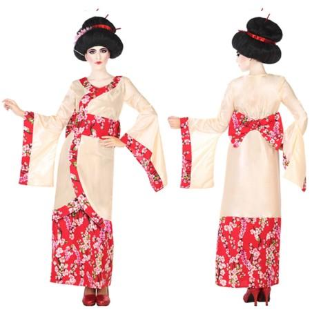 Disfraz para Adultos Rosa (2 pcs) Geisha