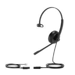 Auriculares con Micrófono Yealink YHS34-MONO Negro