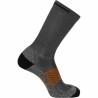 Calcetines Deportivos Salomon Aero Ebony Negro/Gris