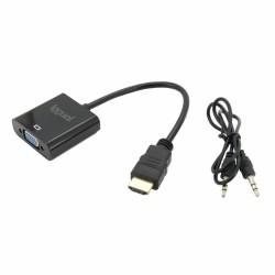 Cable HDMI iggual IGG317303 Negro WUXGA