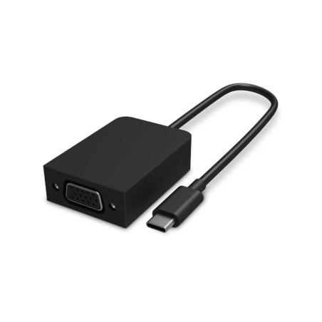 Adaptador USB-C a VGA Microsoft HFR-00007 Negro