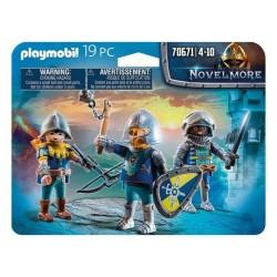 Set de Figuras Novelmore Knights Playmobil 70671 (19 pcs)