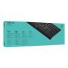 Teclado Logitech 920-005217 Negro QWERTY Qwerty US