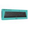 Teclado Logitech 920-005217 Negro QWERTY Qwerty US