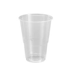 Set de vasos reutilizables Algon Plástico Transparente 12 Piezas 500 ml (18 Unidades)