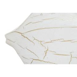 Figura Decorativa Home ESPRIT Blanco Natural Pez Mediterráneo 18 x 5 x 24 cm